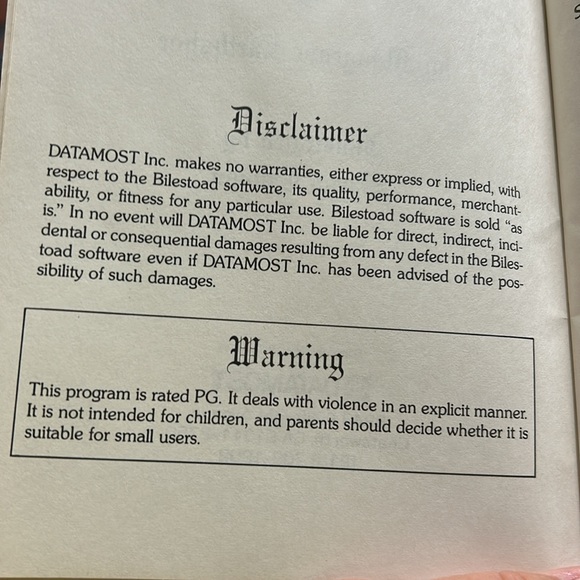 The Bilestoad Vintage Video Game - Picture 7 of 12